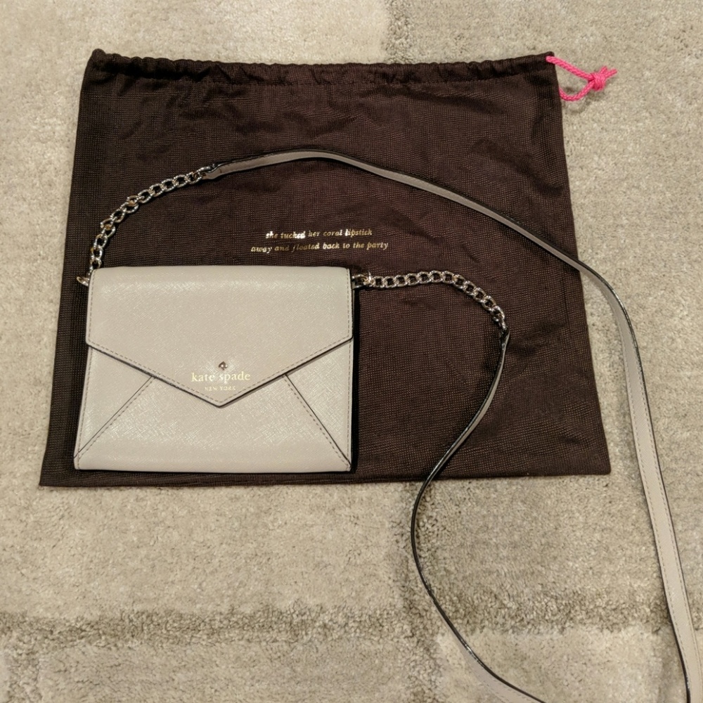 Kate Spade♠️ Nude Monday Crossbody Bag